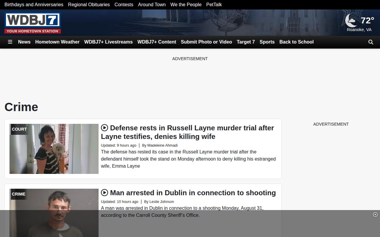 Nelson County crime news source section